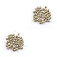thumbnail image 2 of Vogacara Artesanías de costura de cuentas de madera, juguetes para niños, espaciador Multicolor de superficie lisa, accesorios escolares sin rebabas, Estampado de leopardo 2piezas Vogacara CBP498194, 2 of 6