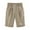 Khaki, variant on Shorts for Women Solid Color,Women's Knee Length Comfy Elastic Bermuda Shorts with Pockets & Drawstring - Great for Workout, Exercise & Lounge Shorts for Women