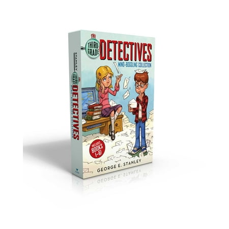 Hand Signed Green - The Third-Grade Detectives Mind-Boggling Collection : The Clue of the Left-Handed Envelope; The Puzzle of the Pretty Pink Handkerchief; The Mystery of the Hairy Tomatoes; The Cobweb Confession; The Riddle of the Stolen Sand; The Secret of the Green Skin