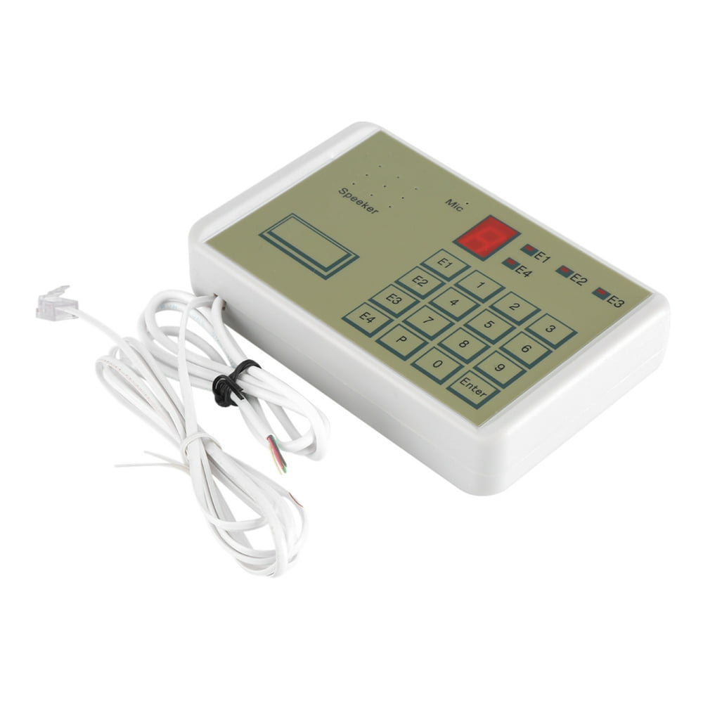 HERCHR Security Dialer, Wired Telephone Voice Autodialer Burglar