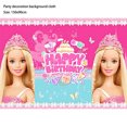thumbnail image 3 of Juego de 6 globos de aluminio con números del 1 al 9 en color rojo rosa para fiestas de cumpleaños de niñas, decoraciones para baby shower, bodas, princesas, suministros para fiestas de Barbie, 3 of 5