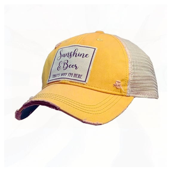 Sunshine  Beer That's Why I'm Here Trucker Hat