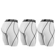 thumbnail image 4 of Pantalón Corto Deportivo Hombre TFixol Blanco y Blanco y Blanco Small, 4 of 7
