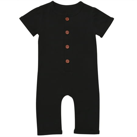 

Hirigin Newborn Kids Baby Boy Girl Romper Button Bodysuit Jumpsuit Outfits