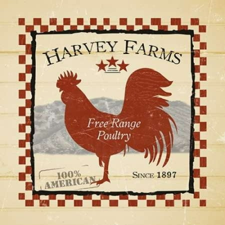 - Harvey Farms Poultry Poster Print by Diane Stimson