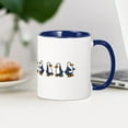 thumbnail image 4 of CafePress - Winter Penguins Mugs - 11 oz Ceramic Mug - Novelty Coffee Tea Cup, 4 of 6