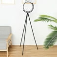 Eclipse Contemporary LED Tripod Floor Lamp Black