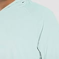 thumbnail image 5 of Sookity Men's UPF 50+ Hoodie Shirts Long Sleeve Sun Protection Spf Tees for Running Hiking Fishing Slim Fit Casual Solid Shirts Outwear Mens Shirts Long Sleeve Casual Mint Green,L, 5 of 8