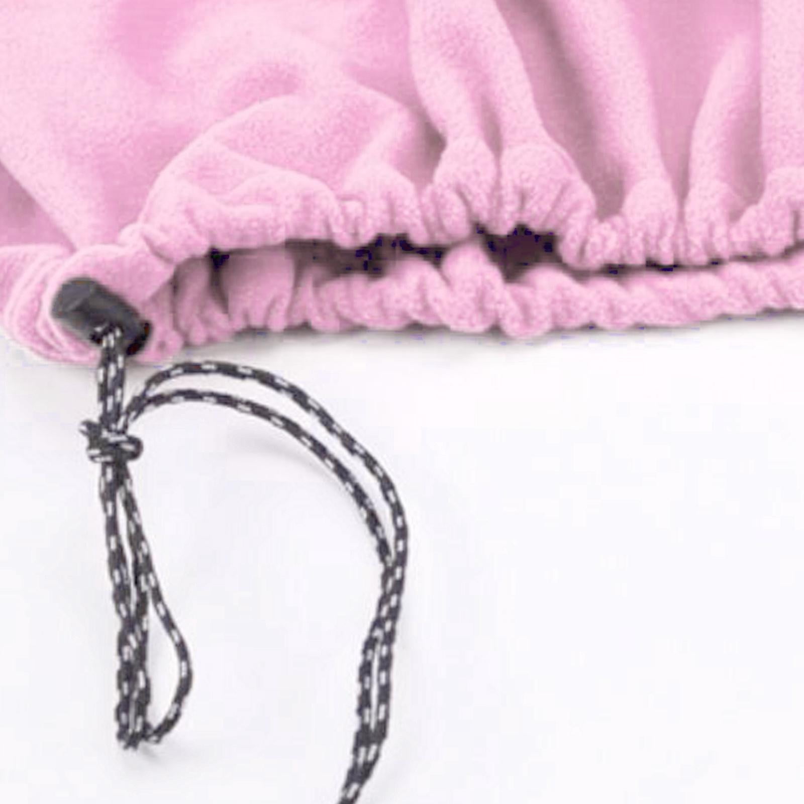 Wswqop -Fleece sleeping bag liner, thermal pillow, sleeping bag, warm emergency camping Pink