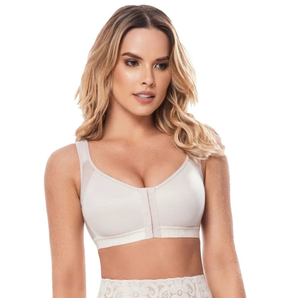 Brasier Colombiano Corrector De Postura y Postquirurgico Hecho en  Marca Beige 38
