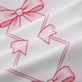 thumbnail image 5 of Manfei Girly Bowtie Blackout Curtains,Cute Pink Bow Window Curtains Pack of 2 (38x45 Each), 5 of 6