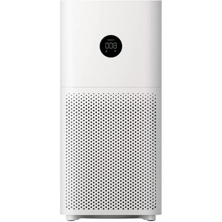 Xiaomi Mi Air Purifier for Home Large Room Bedroom, Monitor Quality with PM2.5 Display, True H13 High Efficiency Filter, Model 3C - White