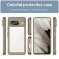 thumbnail image 2 of Feishell Clear Case for Google Pixel 7 6.3 inch,Shockproof Hybrid Soft TPU Bumper Anti-Scratch Hard Acrylic Back Transparent Slim Phone Case Cover for Google Pixel 7,Gray, 2 of 8