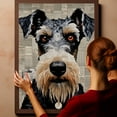thumbnail image 6 of Wire Fox Terrier Dog Canvas Canvas Prints with Your Photos Wall Art for Home Decoration - Memorial Gift for Pet Lovers Dog Moms, 6 of 6