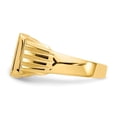 thumbnail image 3 of 14K Yellow Gold Ring Band Signet Men's, 3 of 5