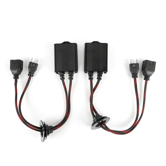 ARC Lighting Headlight Wiring Harness 20072 Tiny Monster; For Use With H7 Bulb; Set Of 2