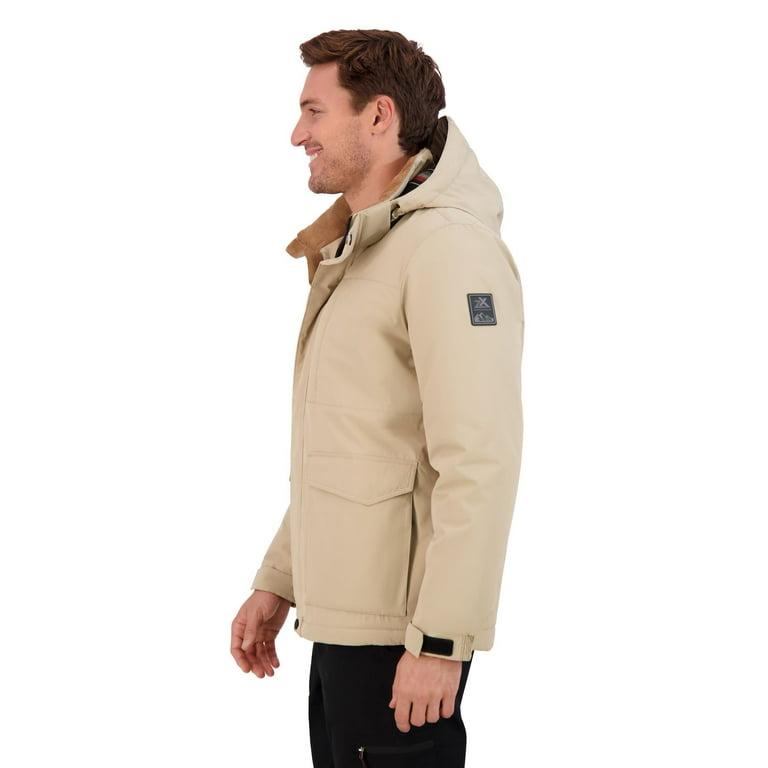 Men's ZeroXposur Flannel Lined Midweight Hooded Jacket Color