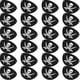thumbnail image 1 of Parches de ojo de pirata negro ZHAOCHENG 24 Uds. para fiesta de Halloween y Navidad, 1 of 5