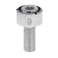 thumbnail image 1 of Accesorio de componentes del club de tornillos de peso de golf Sunnimix 9g Plateado, 1 of 7