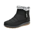 thumbnail image 1 of Dsscvnef Bottes de Neige d'Hiver pour Femmes Chaussures Confortables et Chaudes pour Activités Extérieures, 1 of 5