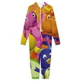 thumbnail image 3 of The Anime Backyardigans Unisex Onesie Pajamas Zipper Jumpsuit Hooded One Piece Sleepwear for Family Mens Womens, 3 of 8