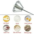 thumbnail image 4 of Dengmore Stainless Steel Semi Automatic Whisks, 4 of 5