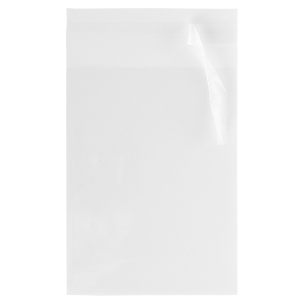 JAM Paper Cello Sleeves, 4 1/4" x 6 1/8", Clear, 100 Per Pack