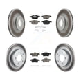 thumbnail image 1 of Transit Auto Front Rear Coated Disc Brake Rotors and Ceramic Pads Kit for Car Mazda 3 Sport KGC-100656, 1 of 11