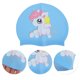 thumbnail image 3 of Gorro de Natación de Silicona de Caballo de Cuento Único 1 Pc Azul Cielo, 3 of 6