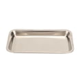 thumbnail image 1 of Bandeja de almacenamiento de cosméticos de acero inoxidable,Bandeja de almacenamiento rectangular de acero inoxidable para cirugía dental de acero inoxidable Bandeja dental quirúrgica Eficiencia maximizada, 1 of 8