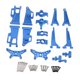 thumbnail image 5 of 1/14 RC Cars Repuestos de metal 8 piezas Repuesto Duradero Compacto Robusto Fácil azul, 5 of 9