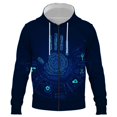 thumbnail image 1 of Sudadera con capucha para niños, sudaderas casuales con imagen inteligente de IA en 3D de otoño, sudaderas con capucha para niños, sudaderas con capucha para hombres, ropa para hombres, 1 of 6