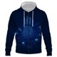 thumbnail image 1 of Sudadera con estampado 3D de tecnología digital para hombre, mujer y niño, sudadera informal con cremallera, ropa de calle, camisetas para niño y niña, 1 of 6