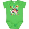 thumbnail image 3 of Inktastic Farmer Tractor Eieio Little Bro Boys Baby Bodysuit, 3 of 5