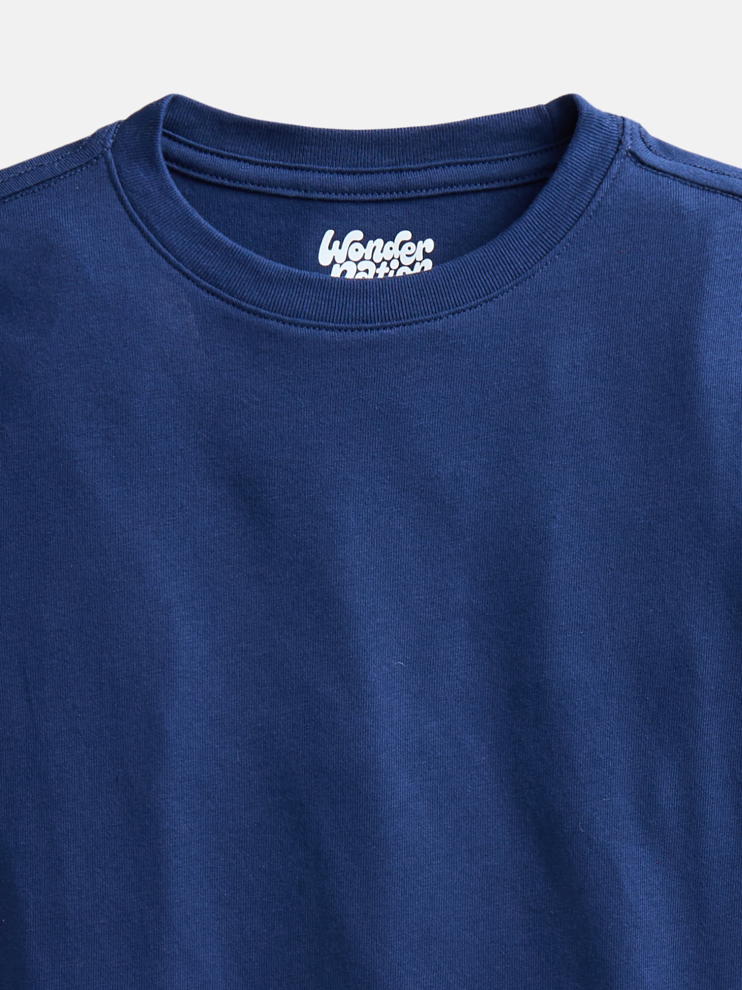 Wonder Nation Boys' Kid Tough Tee with Short Sleeves, Sizes XS-XXL & Husky