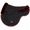 Black Brown, variant on Challenger Horse Contoured Fleece Lined Quilted English Saddle Pad 72112