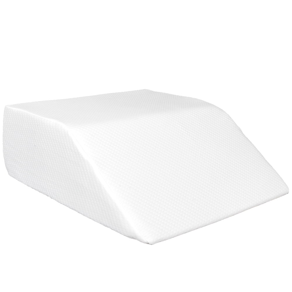 Zimtown Elevating Memory Foam Bed Wedge Pillow Trapezoid Leg Supportive White