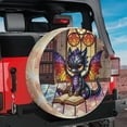 thumbnail image 2 of Lotusprinthandmade Cute Dragon with Book Spare Tire Cover Without Backup Camera Hole 6 Sizes (34 in. V2), 2 of 7