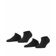 thumbnail image 4 of Esprit Ladies Sneaker Socks 2 Pack - Plain Black 39-42, 4 of 5