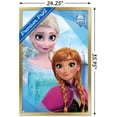 thumbnail image 3 of Disney Frozen - Sisters 10th Anniversary Wall Poster, 22.375" x 34" Framed, 3 of 5