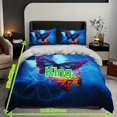 thumbnail image 4 of 3-Piece Butterfly Print Bedding Set - Soft & Comfortable Duvet Cover for Bedroom & Guest Room, 4 of 4
