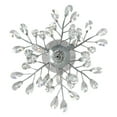 thumbnail image 6 of CWI Lighting Ivy 3 Light Drum Shade Metal Flush Mount in Chrome, 6 of 6