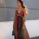 thumbnail image 4 of TEELYNN Boho Beach Wear Sexy sin mangas vestido de tirantes sin espalda para mujer vestidos largos vintage de verano cintura ahuecada vestidos de fiesta, 4 of 5