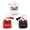 Black and white red, variant on Cute Keychain Owl Coin Purse Keychain Car Key Holder for Girl