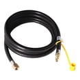 thumbnail image 4 of Amdohai 12Ft Low Pressure Propane Quick Connect Hose 3/8 Inch SAE Female Flare Fitting & Male Full Flow Plug for RVs, 4 of 5