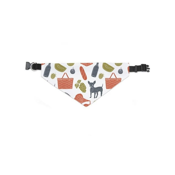 Picnic Hand Drawn Seamless Bandana  -Image by Shutterstock,  Small