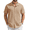 Khaki, variant on COOFANDY Men Casual Button Down Short Sleeve Shirts Summer Beach Vacation Hawaii Shirts for Men