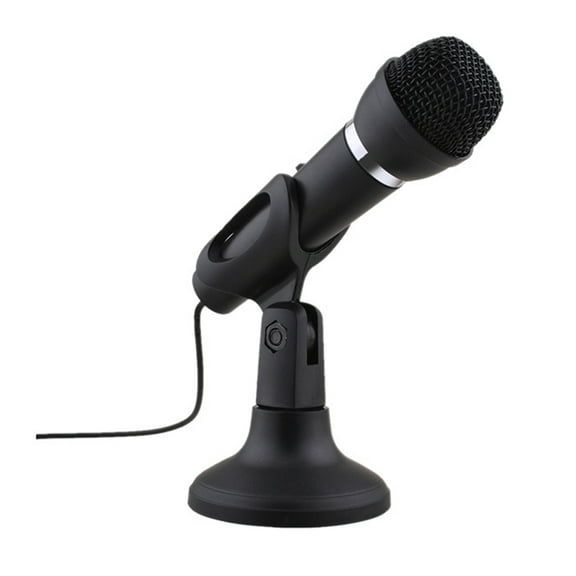 vnanda Hifi Sound Quality Microphone Professional Wired Dynamic Microphone Hifi Sound Quality Low Latency Plug Play Karaoke Recording 3.5mm Vocal Mic