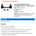 thumbnail image 2 of Front Right Stabilizer Bar Link - Compatible with 2015 - 2022 RC F 2016 2017 2018 2019 2020 2021, 2 of 2