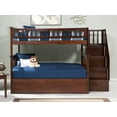 thumbnail image 4 of Columbia Staircase Bunk Bed Full over Full in Multiple Colors and Configurations, 4 of 9